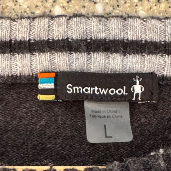 SMARTWOOL Crewneck Striped Sweater - Picture 4 of 8